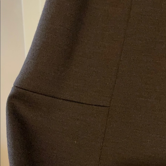 Akris Brown Wool Knit Sheath Dress - Picture 9 of 11